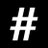 #Hashed logo